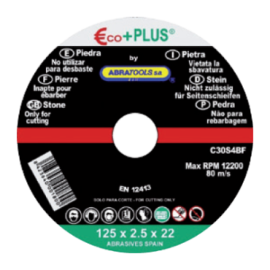 Disco de Corte Pedra Ø 115...