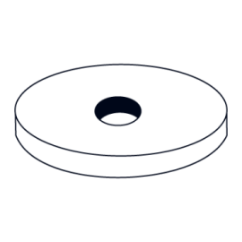 Anilha de Vedação Plana 19...