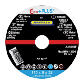 Disco de Desbaste Metal 125...