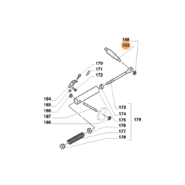 Pino do Amortecedor 5171033...