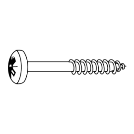 Tornillo Tirafondo Cabeza...