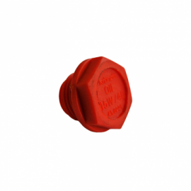 Oil screw plug (red)