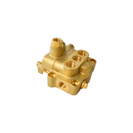 Valve housing for AQ pump with