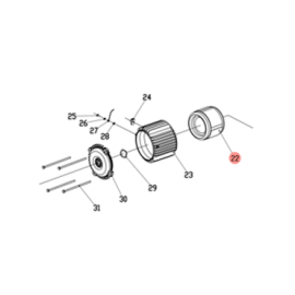 Estator Bomba Trasfega 800w...