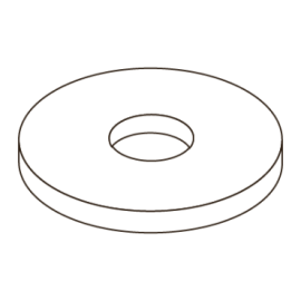 Arandela Plana Ancha DIN...