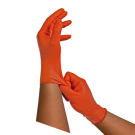 Luva de Nitrilo Orange...