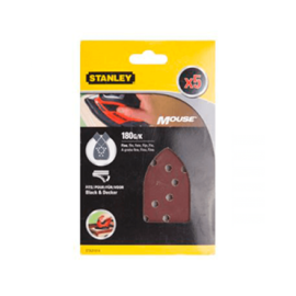 5 folhas de lixa G 180.