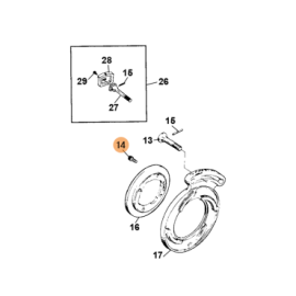 Jogo de 2 Parafusos...