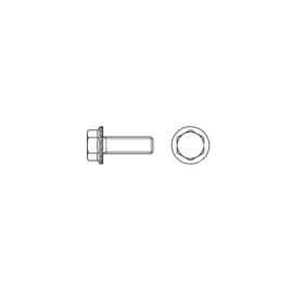 Parafuso Hexagonal Flange...