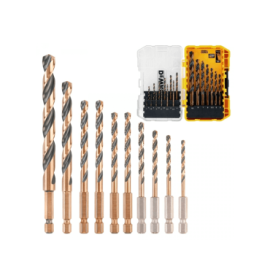 Kit de 10 Brocas HSS-G...