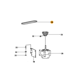 FOX Trapezoidal Belt for...