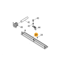 Regla para F36255 FOX