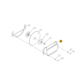 Tapa de Disco para F36410 FOX