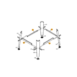 Carril Base para F36522 FOX