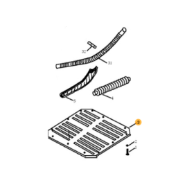 Tapa Base para F36522B FOX