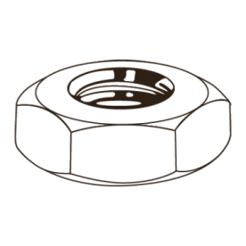 CHEMITOOL Hexagon Thin Nut...