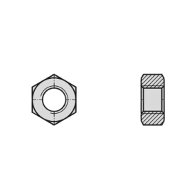 Tuerca Hexagonal - Rosca...