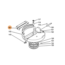 Tampa da Base Giratória...