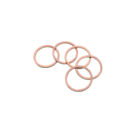 5 Aneis de Cobre para usar...