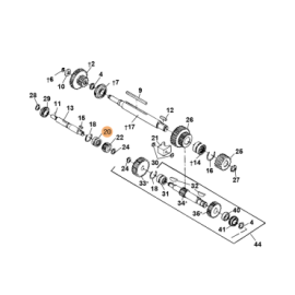 Rodamiento de Entrada...