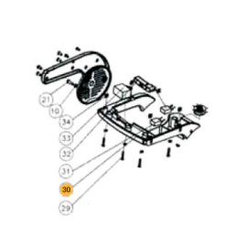 Pega Inferior para F20140 FOX