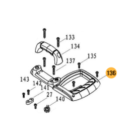 Tampa do Punho Superior...