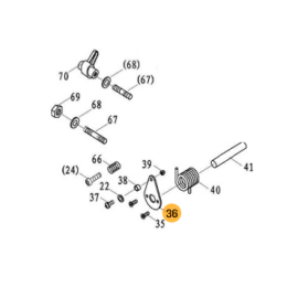 Suporte da Mola para F36255...