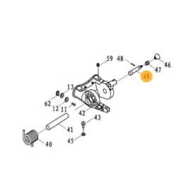 Perno para F36255 FOX
