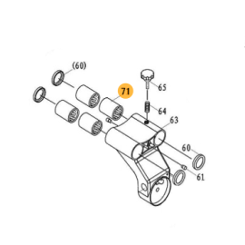 Rolamento para F36255 FOX