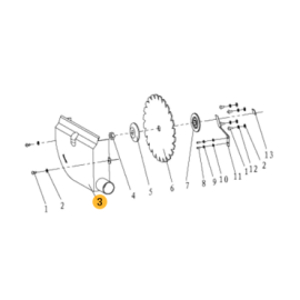 Proteção Lateral do Disco...