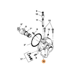 Corpo da Bomba 43470 RIDGID