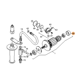 Tampa do Rolamento 65346...