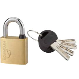 Cadeado de Cobre Reverso...