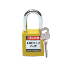 BRADY Yellow Lock with Arc...