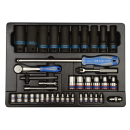 Jogo de Ferramentas 1/4” &...