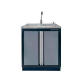 Armário de lavatório Preto...