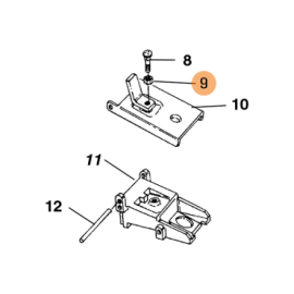 Conjunto de 5 Porcas de...