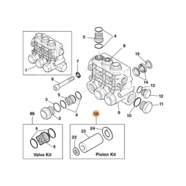 Kit de Pistão 39708 RIDGID