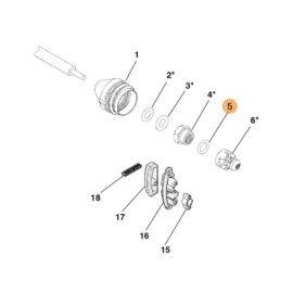 Conjunto de 4 O-Ring 71222...