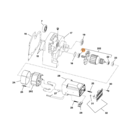 Rodamiento de Bolas 45912...