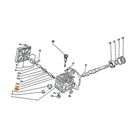 Porca M8x13x5 - 49966 RIDGID