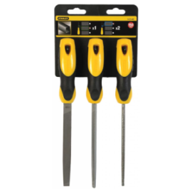 Jogo 3 Limas 6'/150mm STANLEY®