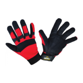 Luva Pele Sintética Preta...