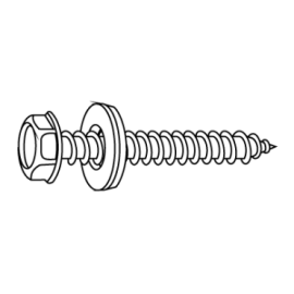 Tornillo Hexagonal 6,3X38...