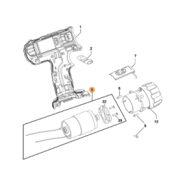 MOTOR & PINION