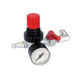 Kit Regulador de Ar de 1/4'...